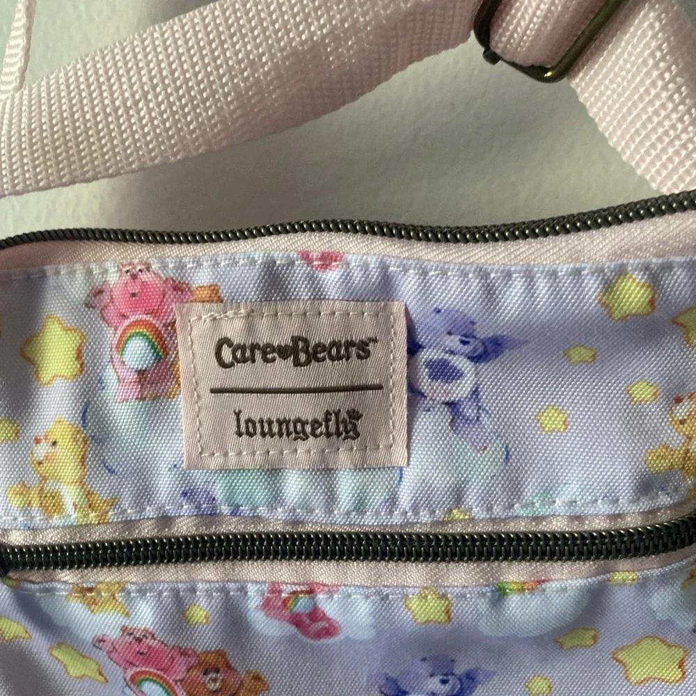 Loungefly Care Bears Rainbows & Clouds Passport Crossbody Bag